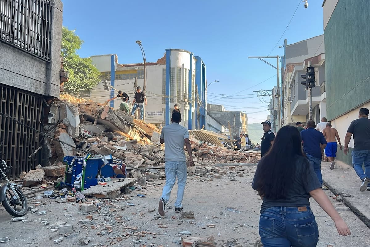 Fuerte sismo de 7,4 en Pereira Sector Jucum