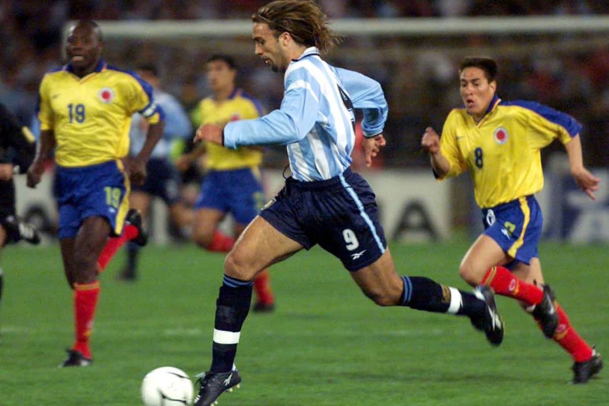 Gabriel Batistuta, el segundo goleador en la historia de la selección argentina, le recomendó a José Pékerman no aceptar el ofrecimiento de los dirigentes de la AFA. (Foto: Archivo / VANGUARDIA LIBERAL)