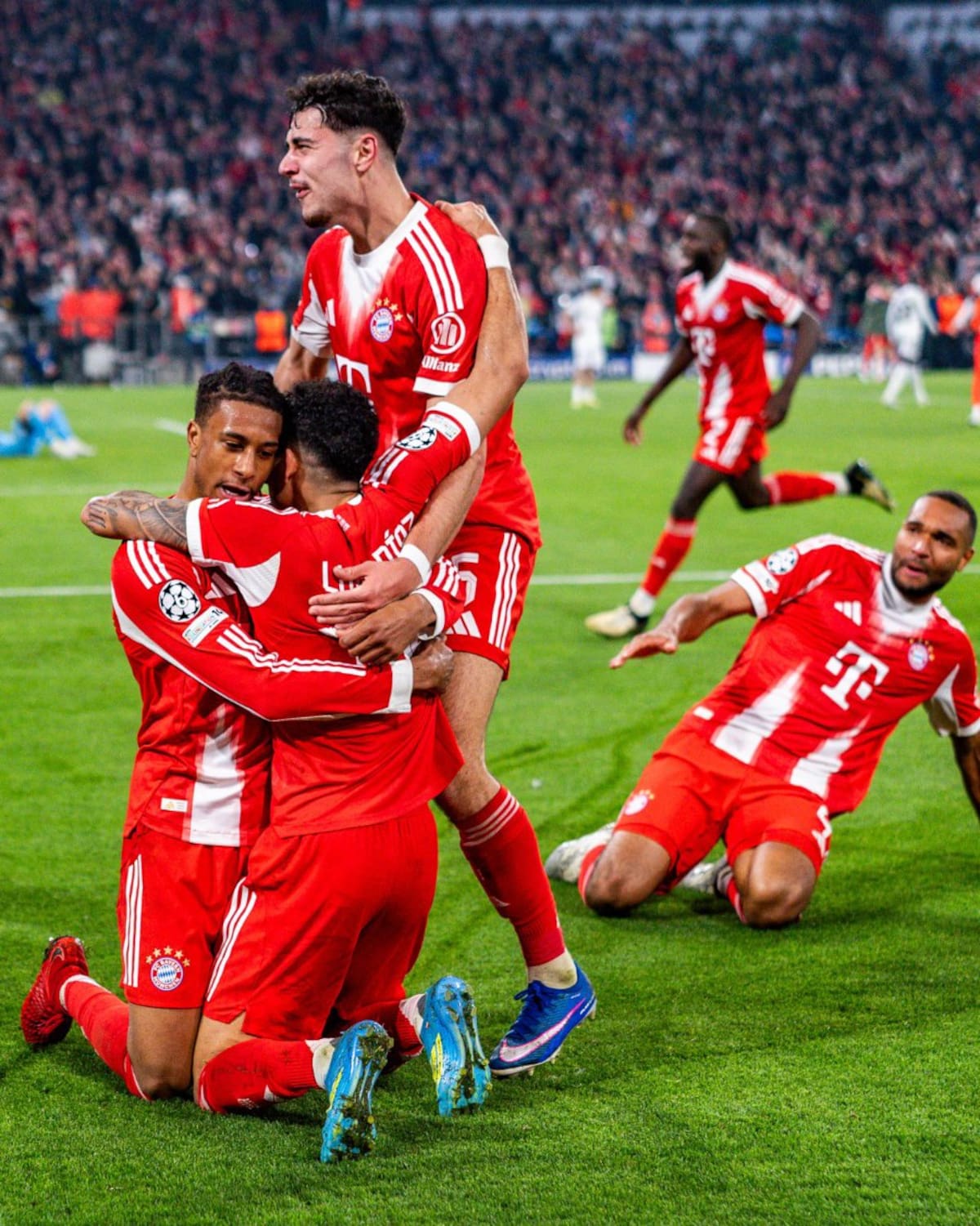 Bayern Múnich eliminó al Real Madrid en los cuartos de final de la Champions. Foto: Bayern
