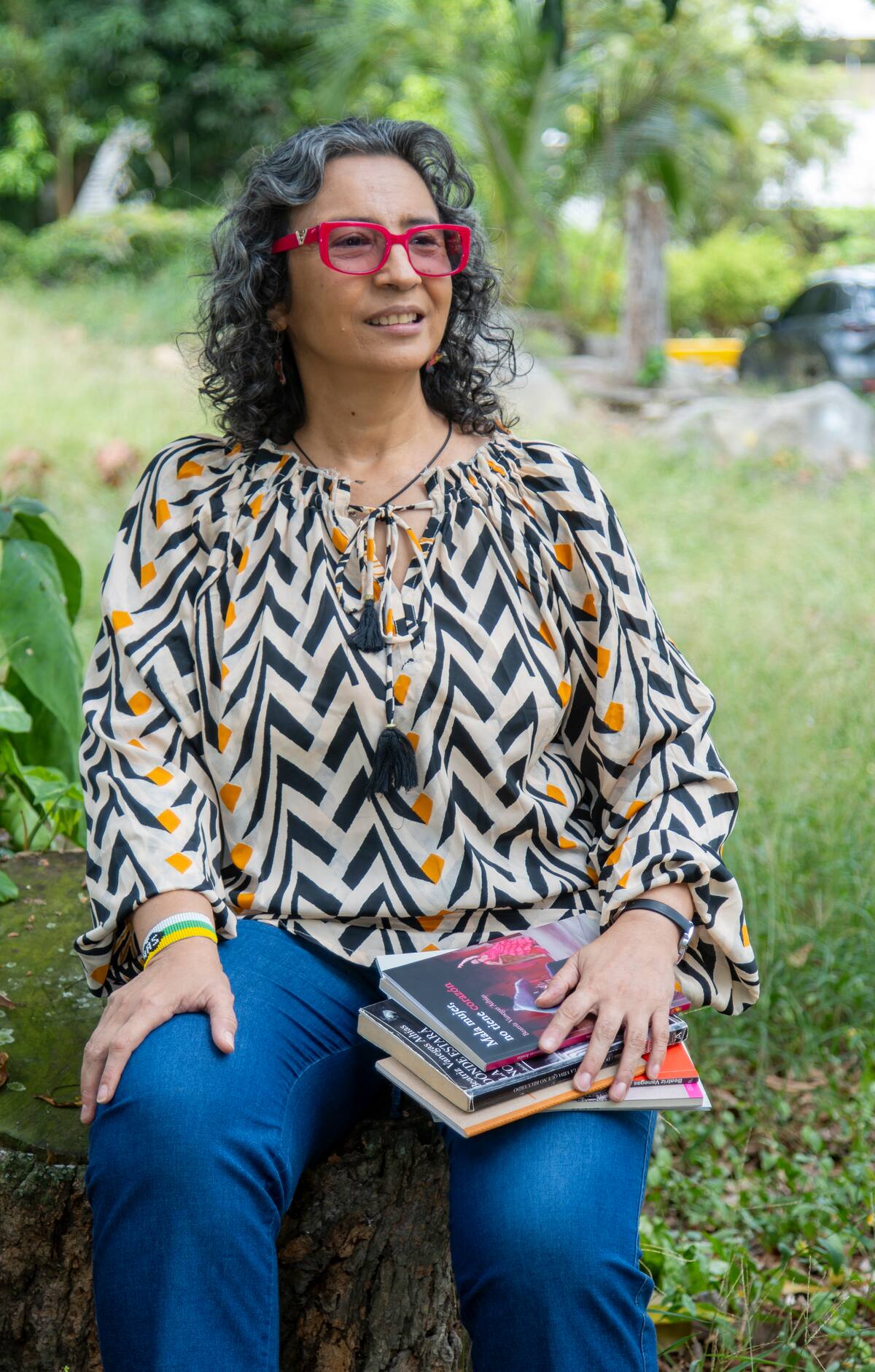 Beatriz Vanegas Athías, escritora y creadora de la editorial Corazón de Mango. Fotos Marco Valencia/VANGUARDIA