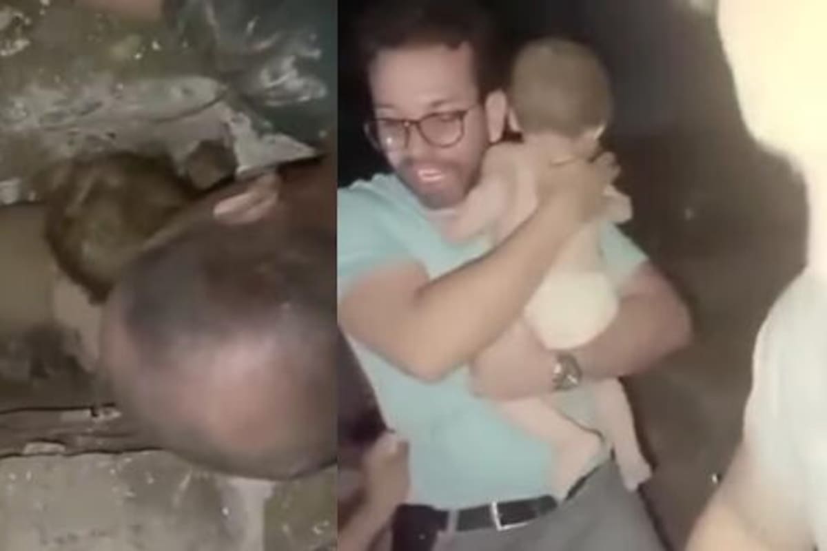 Cientos de venezolanos comenzaron a remover toneladas de escombros con sus propias manos para rescatar sobrevivientes.
Foto: captura de video.