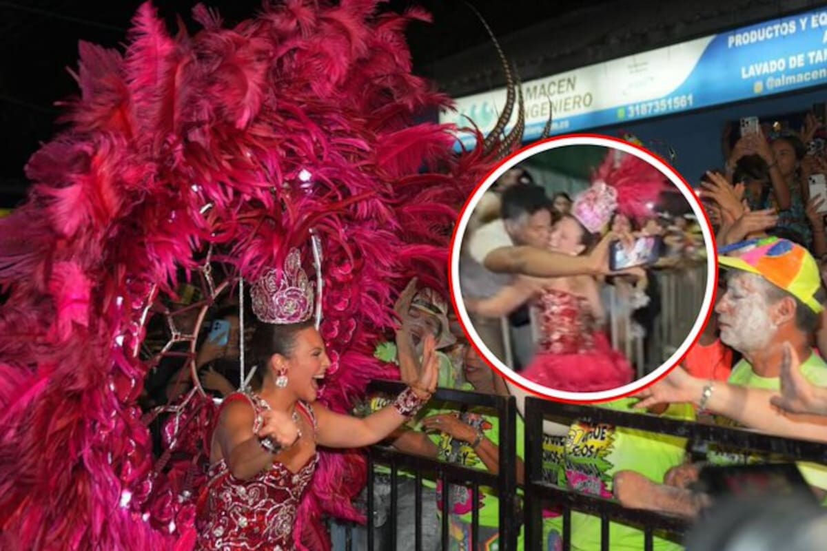 En un video que genera rechazo quedó registrado el incómodo momento por el que atravesó la Reina del Carnaval de Barranquilla 2026, Michelle Char Fernández, cuando un sujeto, que le pidió una selfie aprovechó el momento para besarla en la boca y sin su consentimiento.