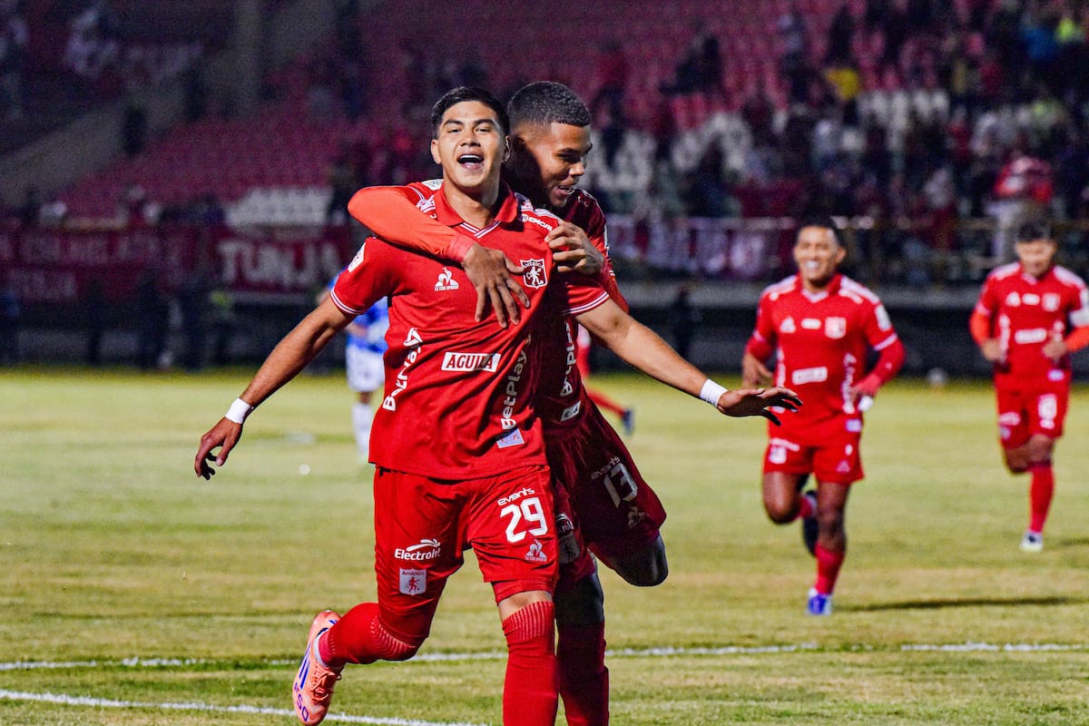 BetPlay 2025 II, fecha 18, partido Boyacá Chicó vs América Cali, estadio La Independencia de Tunja. Fotografías: McGiver Barón/Colprensa