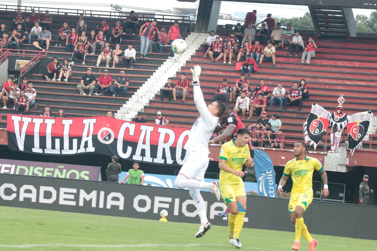 BetPlay 2026 I, fecha 3, partido Cúcuta vs Bucaramanga, estadio Estadio General Santander de Cúcuta. Fotografías: Schneyder Mendoza/Colprensa.