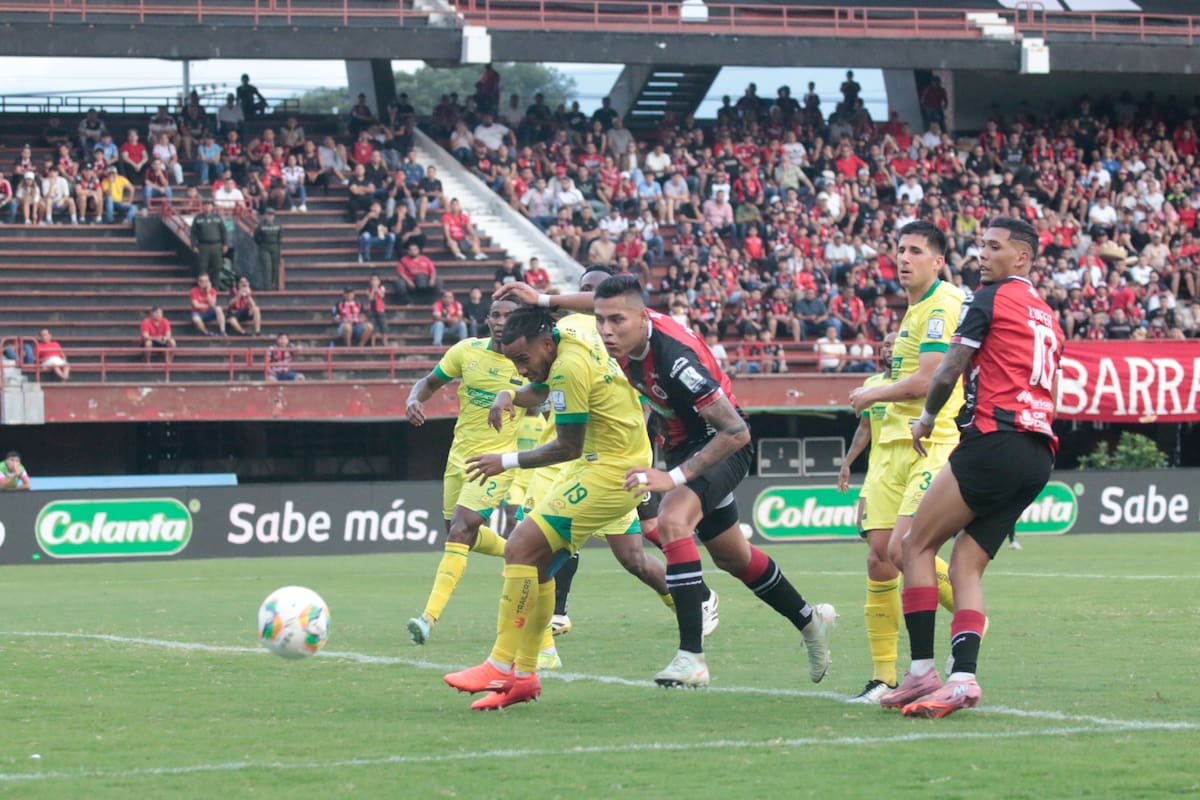 BetPlay 2026 I, fecha 3, partido Cúcuta vs Bucaramanga, estadio Estadio General Santander de Cúcuta. Fotografías: Schneyder Mendoza/Colprensa.