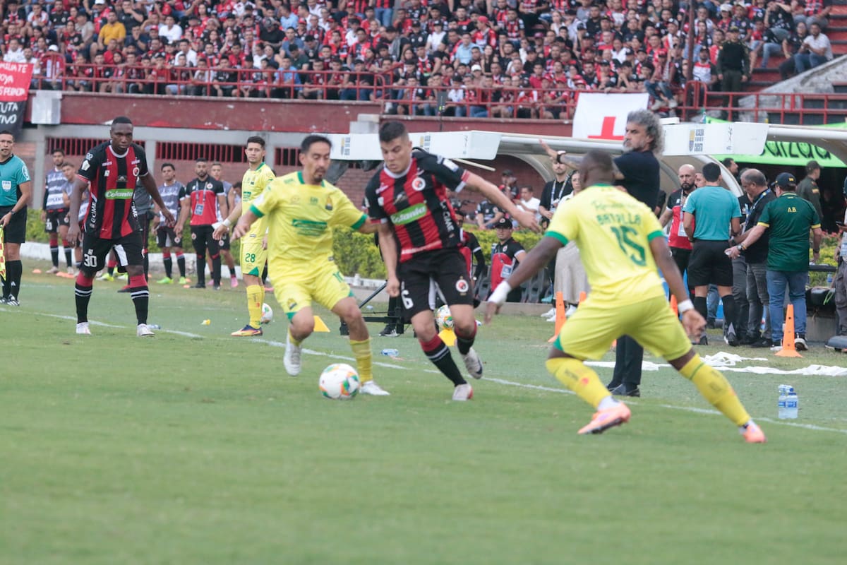 BetPlay 2026 I, fecha 3, partido Cúcuta vs Bucaramanga, estadio Estadio General Santander de Cúcuta. Fotografías: Schneyder Mendoza/Colprensa.