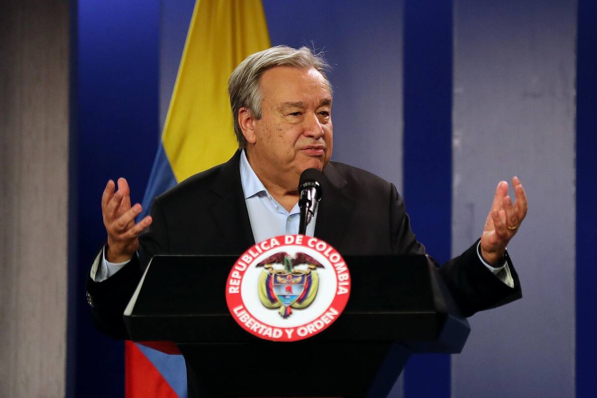 Secretario general de la ONU, António Guterres. EFE/VANGUARDIA