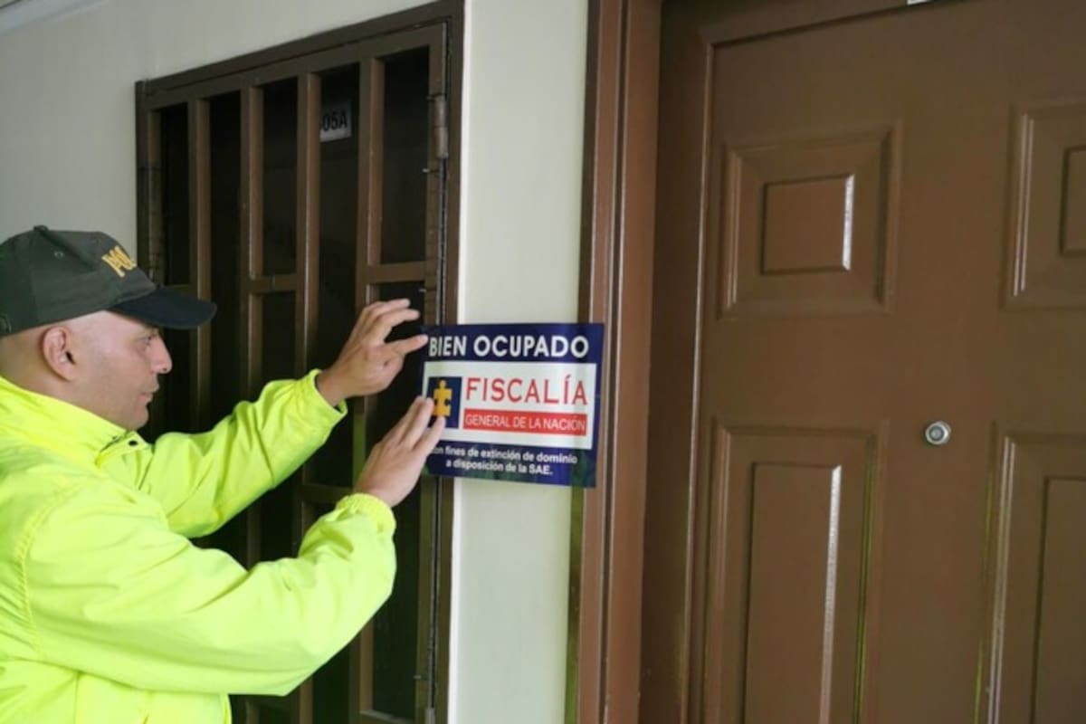 Los bienes incautados están valorados en $10.500 millones.//Colprensa.