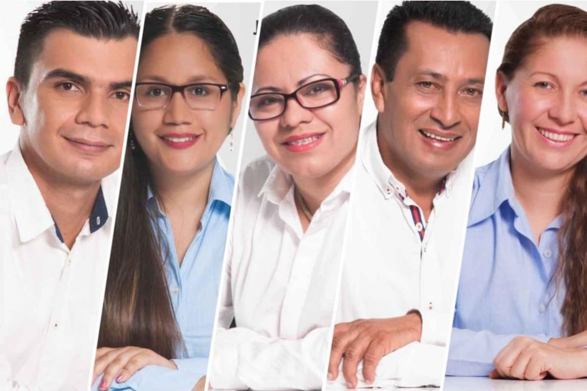 Son siete aspirantes a la Cámara en representación del departamento. (Foto: Fotomontaje /VANGUARDIA LIBERAL)