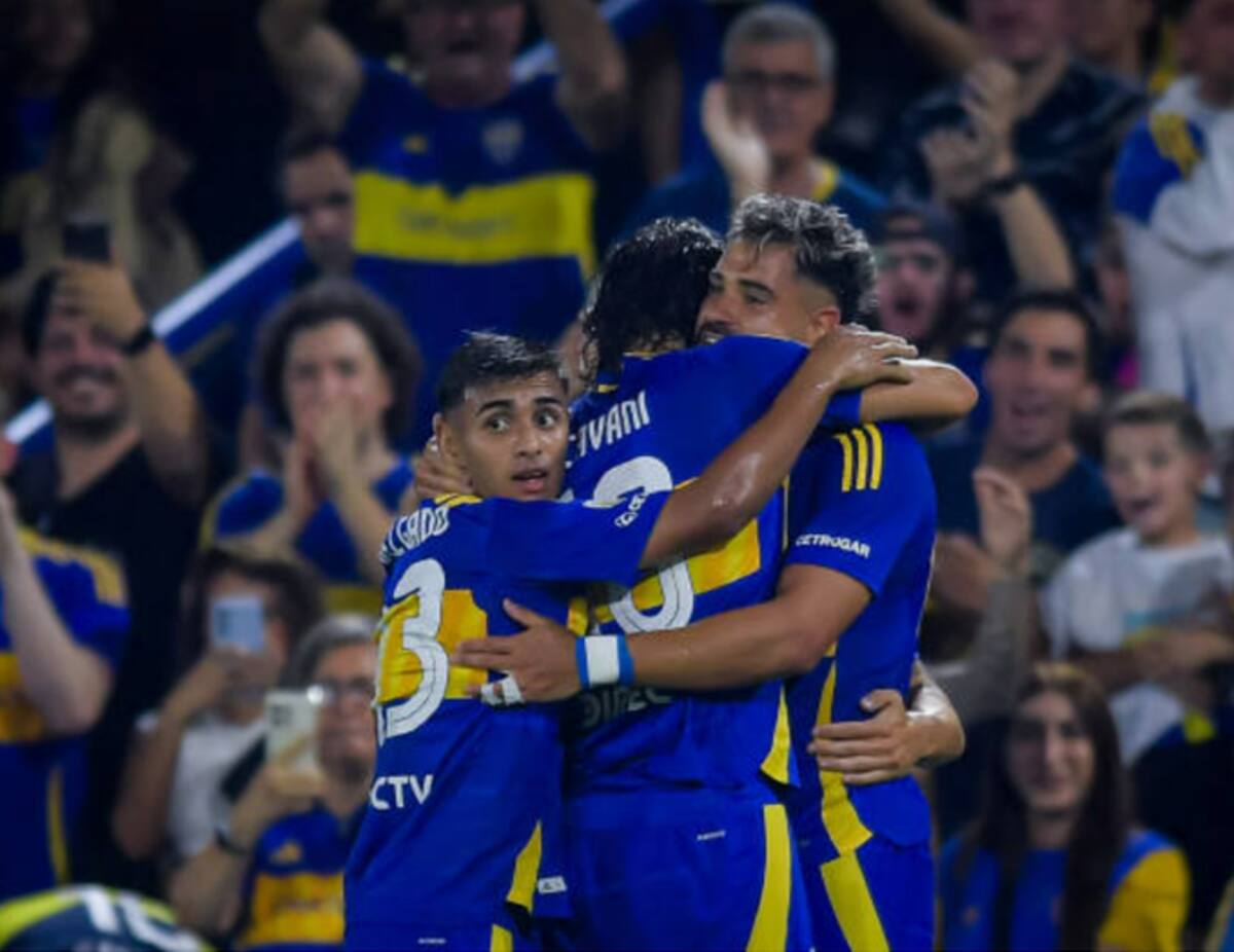 Boca Juniors volvió a sonreír tras su fracaso en la Copa Libertadores.//X