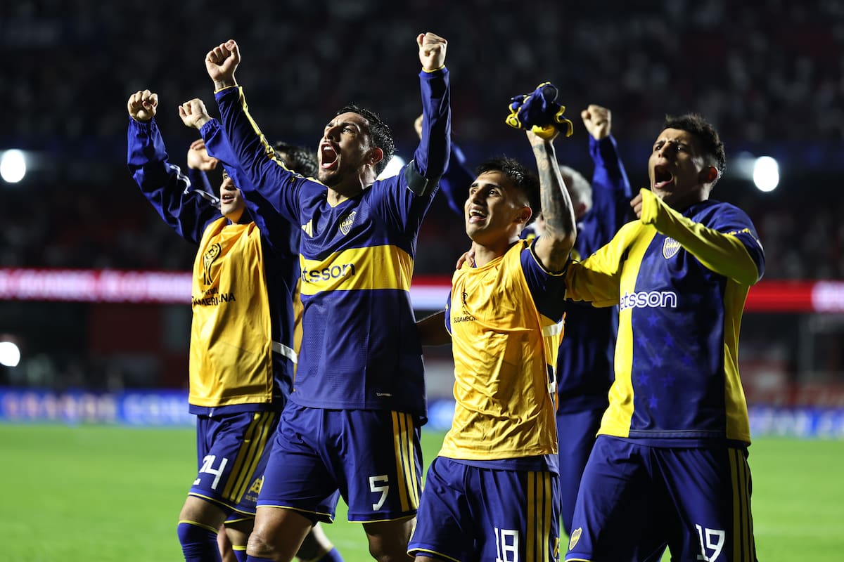 Boca Juniors quiere hacer historia en la Copa Sudamericana. //Foto, EFE: Isaac Fontana