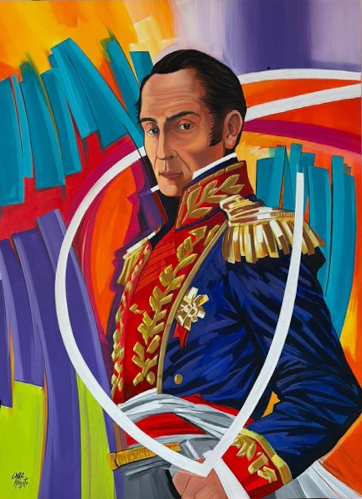 Bolívar vuelve al centro del arte en Bucaramanga. Foto suministrada Museo Casa de Bolívar/VANGUARDIA