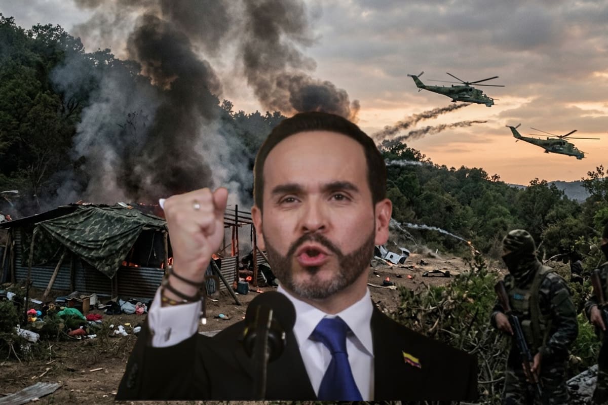 Juez da vía libre para que Gobierno de Abelardo de la Espriella realice bombardeos a grupos armados en zonas con presencia de menores, pero con precación.