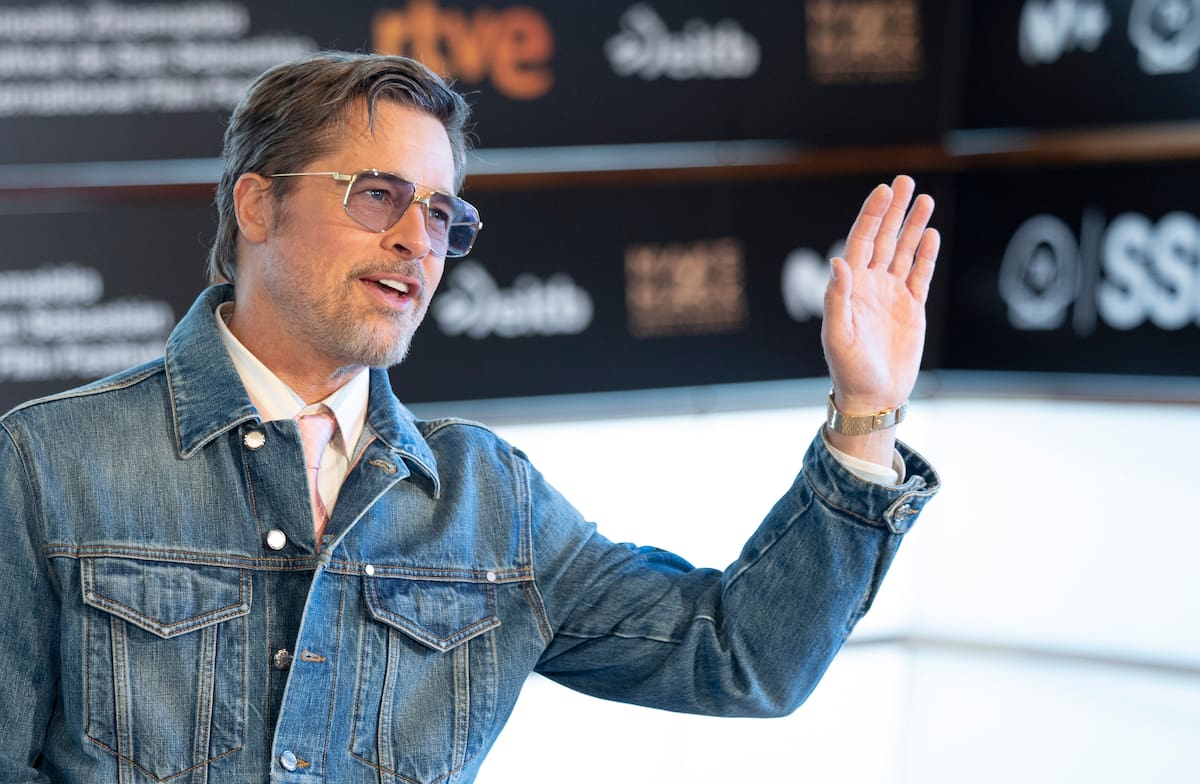 - El actor estadounidense Brad Pitt, este miércoles en el Festival de Cine de San Sebastián, donde ha presentado 'Heart ofthe beast' en la sección oficial de la 74 edición del certamen. EFE/Juan Herrero