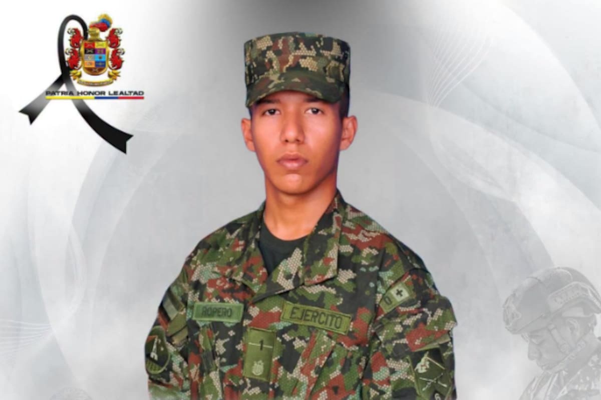 Brajhan Daniel Ropero Lozano, soldado profesional oriundo de Barrancabermeja, Santander.