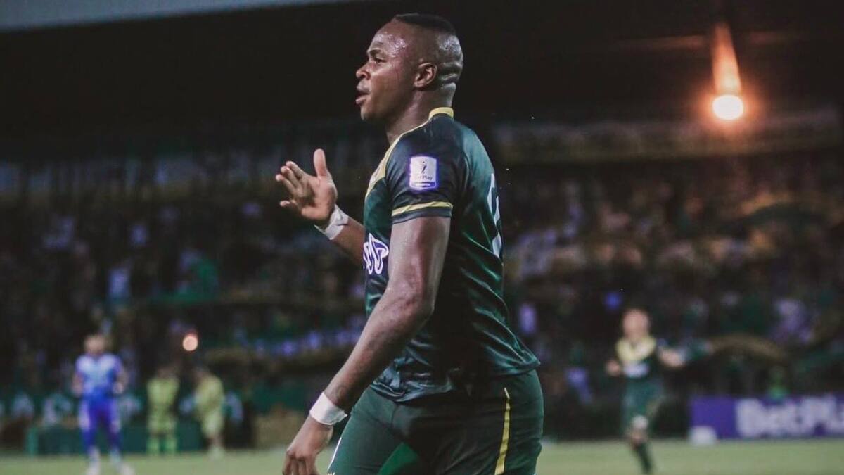 Brandon Caicedo se convierte en la primera contratación de Atlético Bucaramanga para el 2026. Foto: Deportes Quindío.