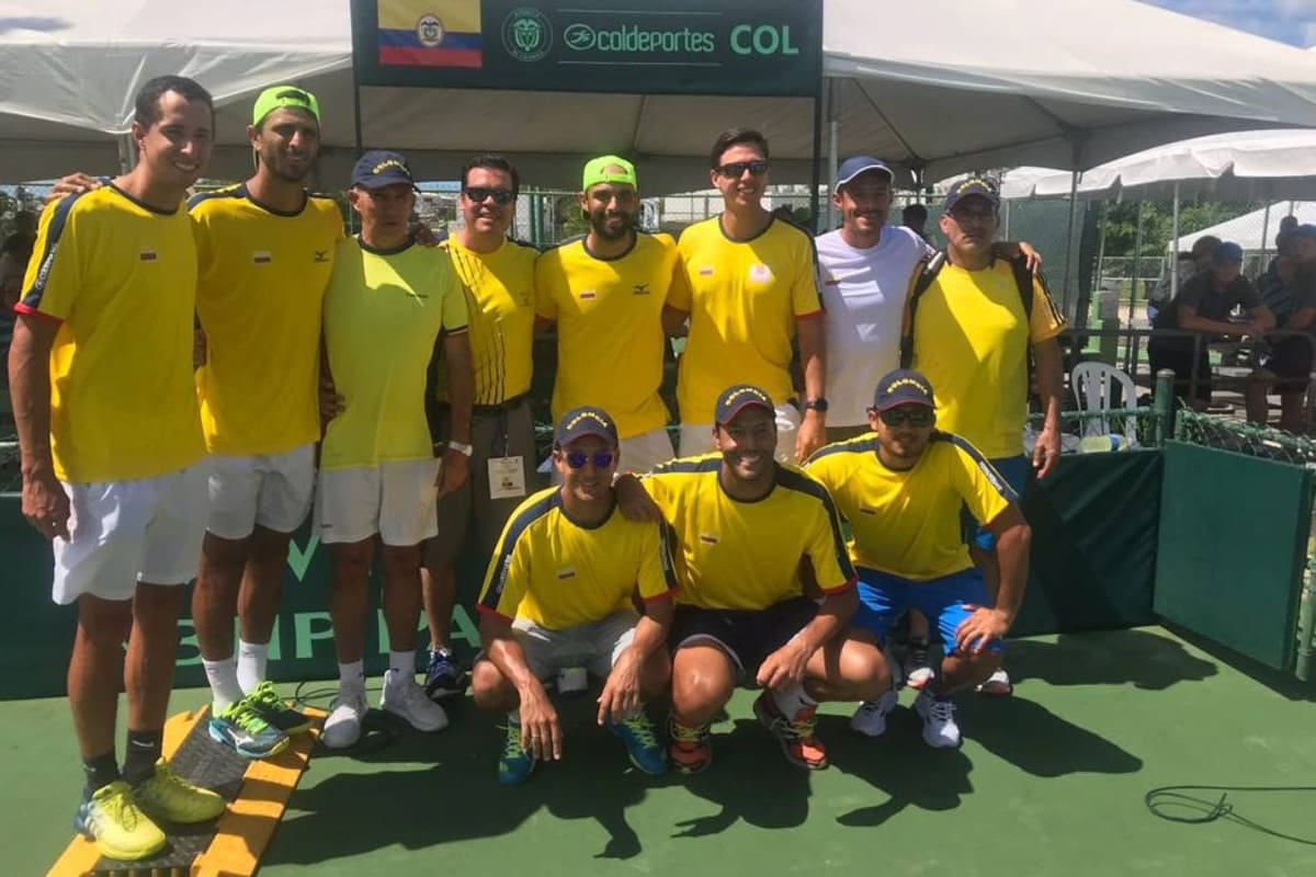El equipo Colombia de tenis, que venció en la primera ronda del Grupo I de la Zona Americana de Copa Davis a Barbados, ahora deberá enfrentarse a Brasil que dejó en el camino a República Dominicana. Los duelos serán en Barranquilla, los días 6 y 7 de abril. (Foto: Suministrada www.fedecoltenis.com / VANGUARDIA LIBERAL)