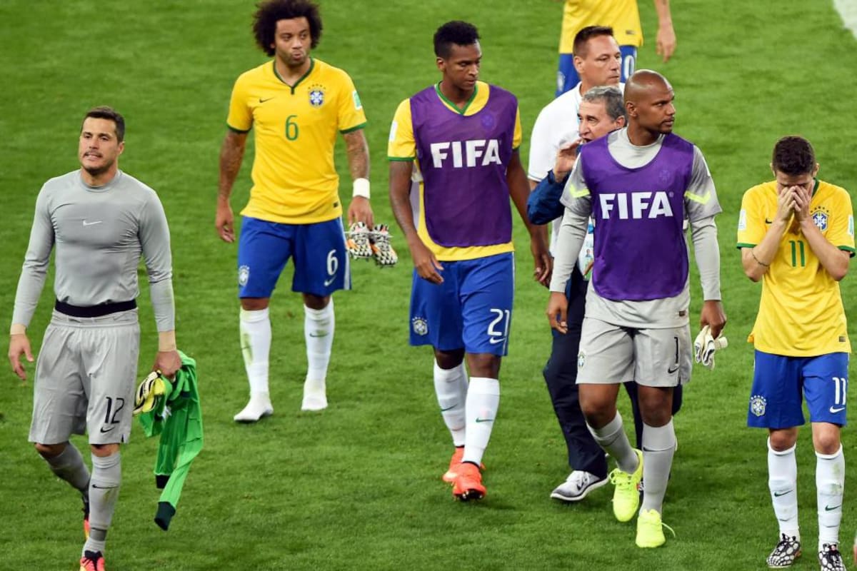 Brasil no pudo hacer respetar su casa y recibió un duro castigo por traicionar su filosofía de juego. No solo Alemania, que lo goleó 7-1, sino Croacia, México, Chile y Colombia desnudaron las falencias. (Foto: AFP / VANGUARDIA LIBERAL)