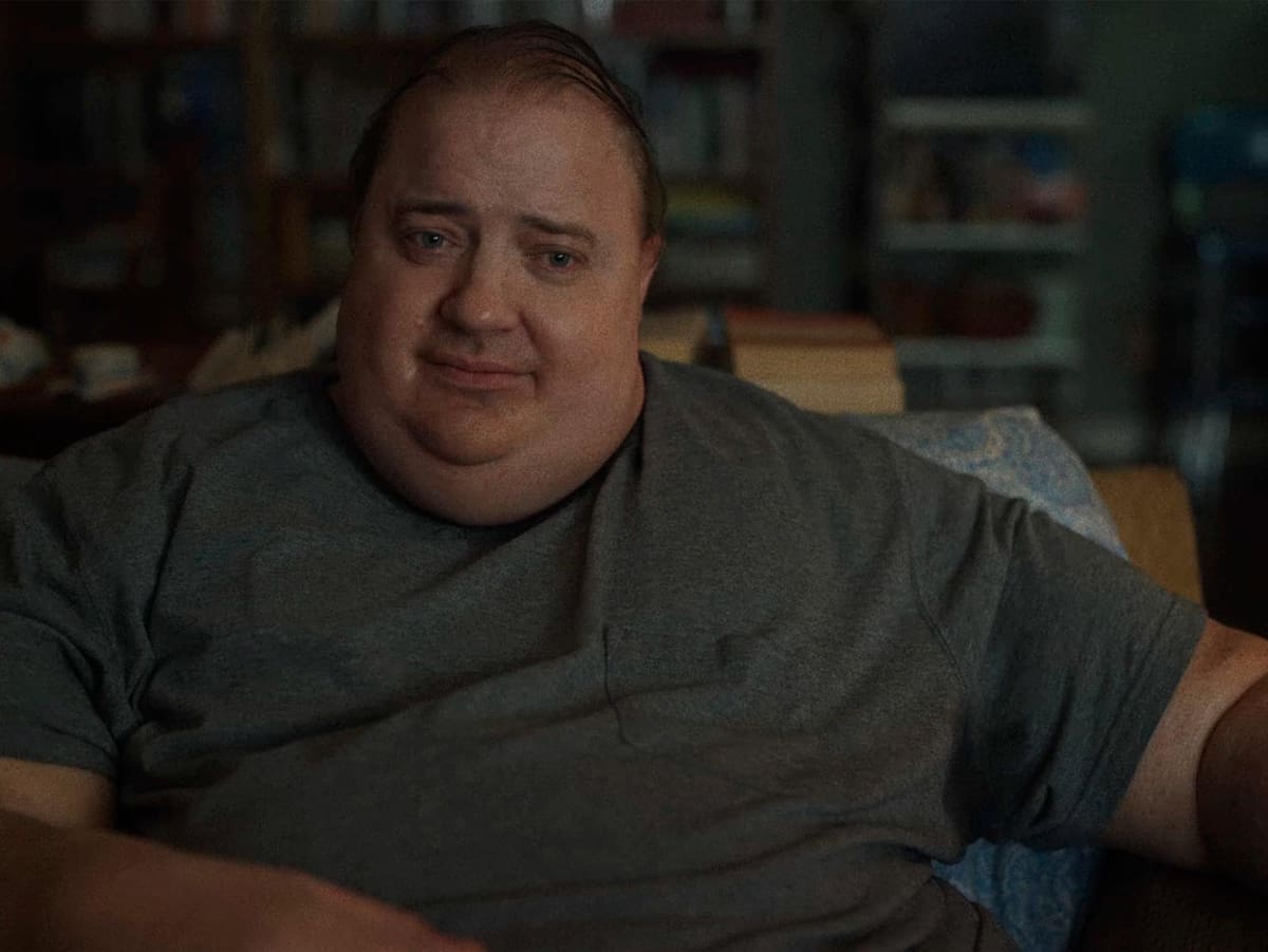 El actor, conocido por su papel en “La Momia”, se ve irreconocible con más de 200 kilos de pesos para protagonizar el film “La Ballena”. Internet / VANGUARDIA