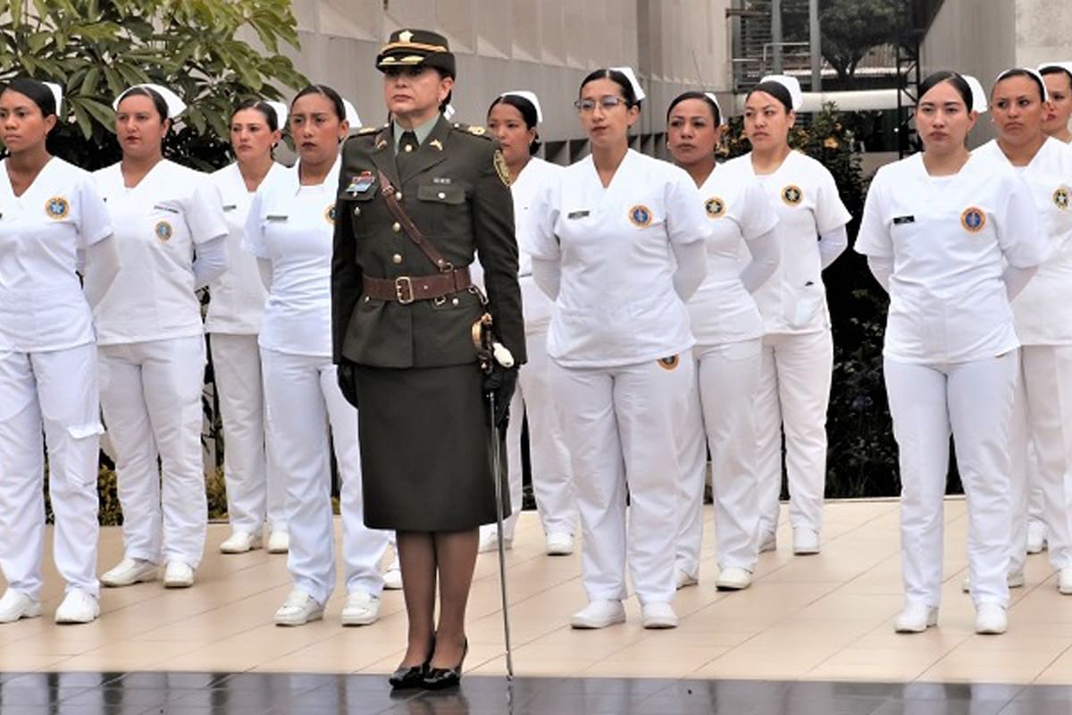 La señora coronel Sandra Patricia Pinzón Camargo recibió el mando de la Dirección de Sanidad de la Policía Nacional el 11 de octubre del 2022.