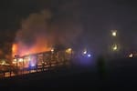 Así fue el incendio que sorprendió el espectáculo del 4 de julio en el Puente de Brooklyn