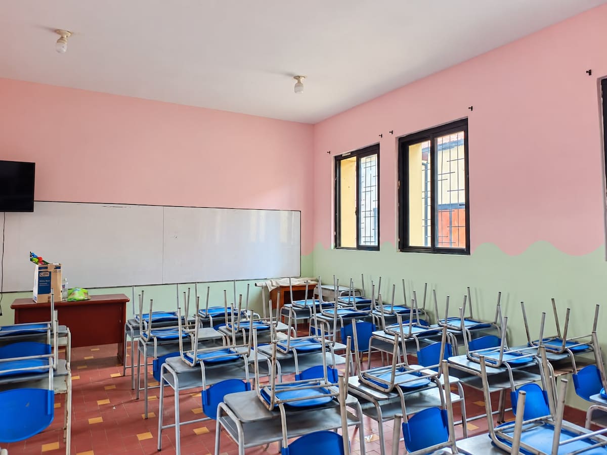 El pasado vive en estas aulas que hoy vuelven a brillar.