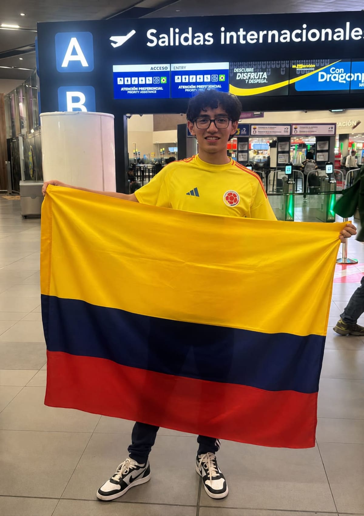 David Alejandro Cárdenas Hoyos ya ha representado a Colombia en varias competencias internacionales.