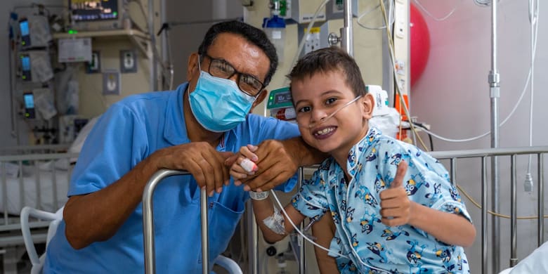 El corazón de Lucas tiene una nueva razón para sonreír: hoy vuelve a casa