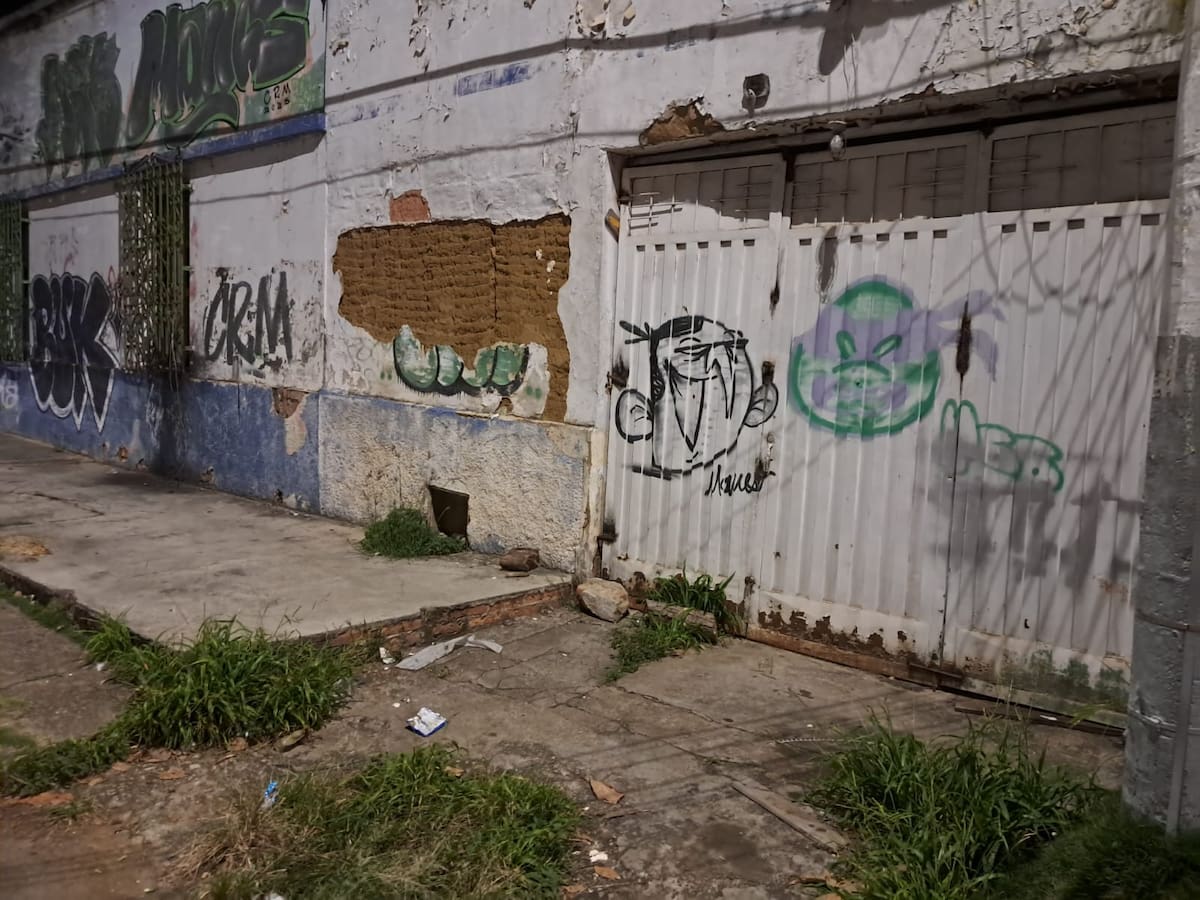 El deterioro de algunos predios de la calle 55 es evidente. (Foto: Euclides Kilô Ardila / VANGUARDIA)