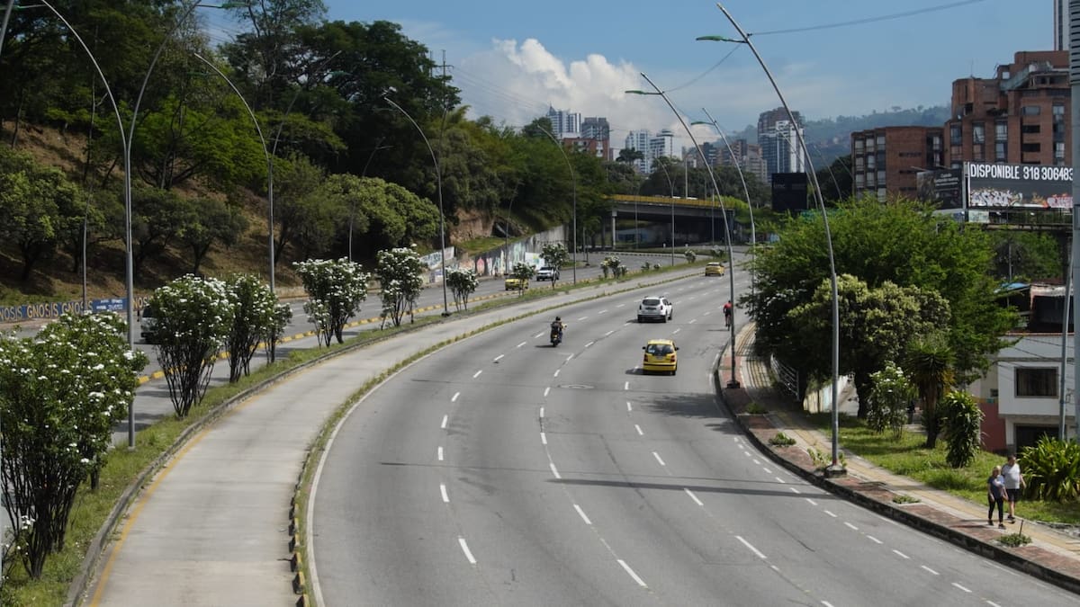 Autopista a Floridablanca.
