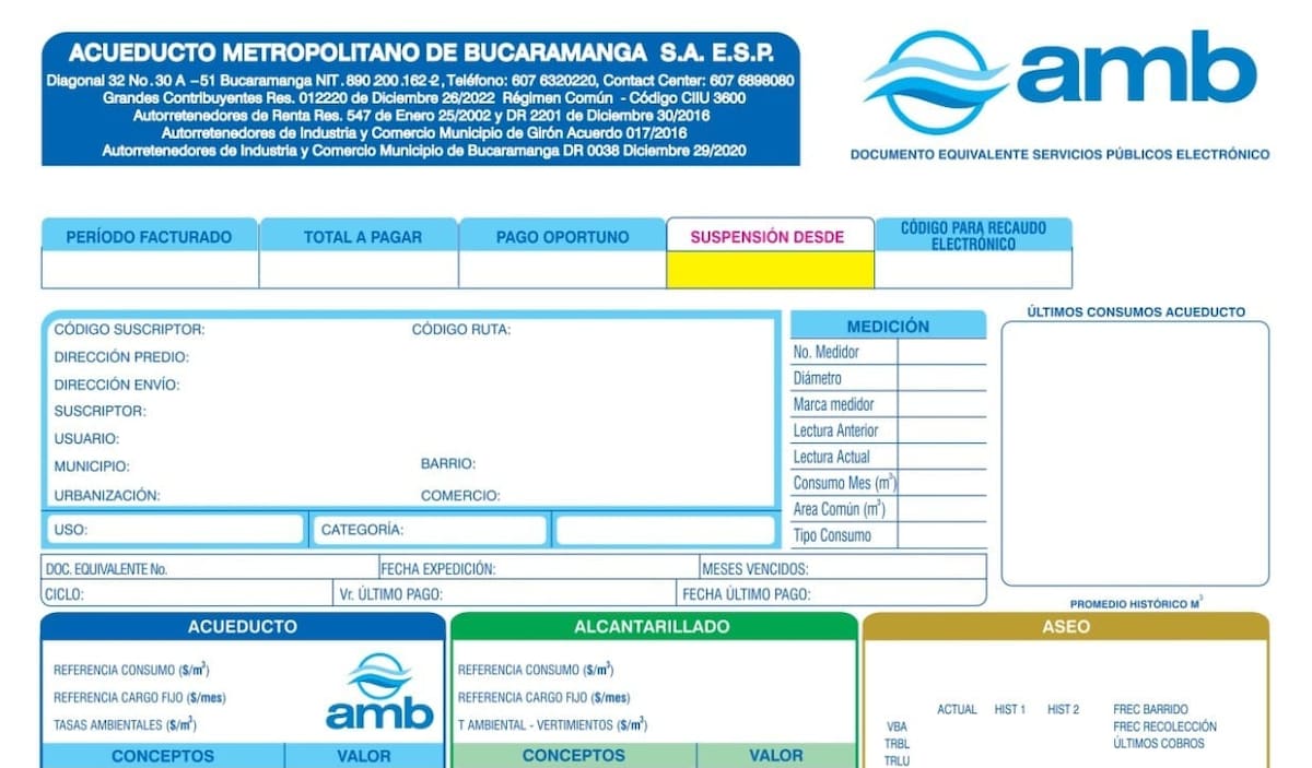 El alza en la tarifa del agua, para el caso de Bucaramanga, se comenzará a sentir en la factura de septiembre próximo.