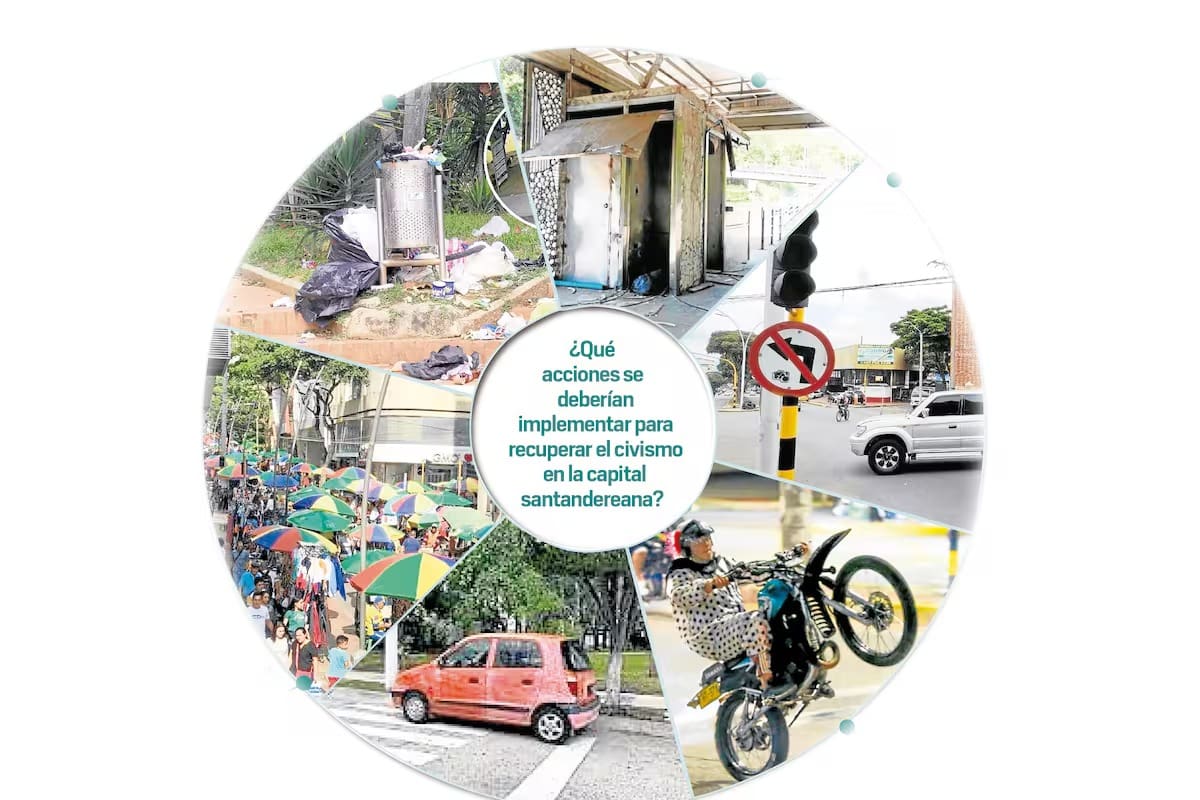 Bucaramanga necesita una hoja de ruta para recuperar el civismo.
