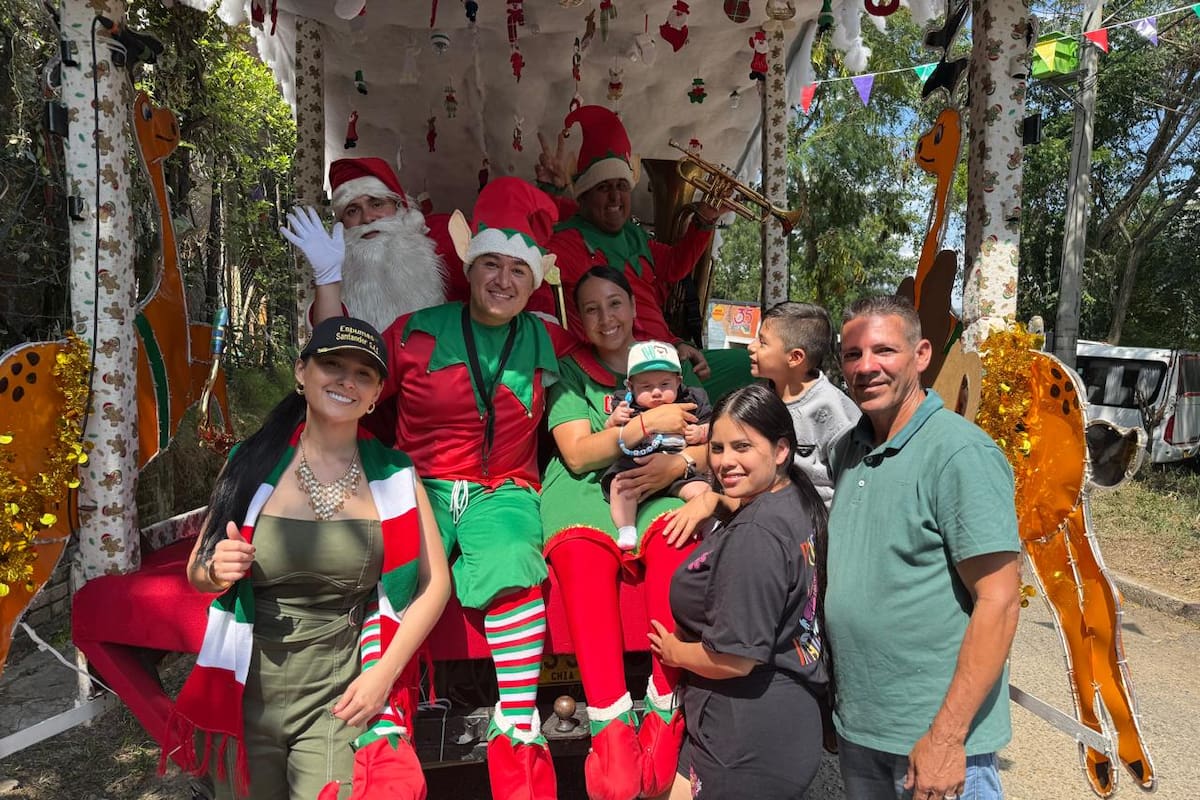 Una hermosa fiesta de Navidad se vivió en Ciudad Norte.