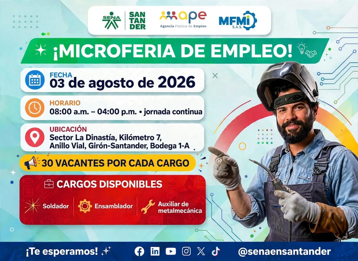 Este es el afiche promocional del certamen ferial, que se cumple este lunes, 3 de agosto.