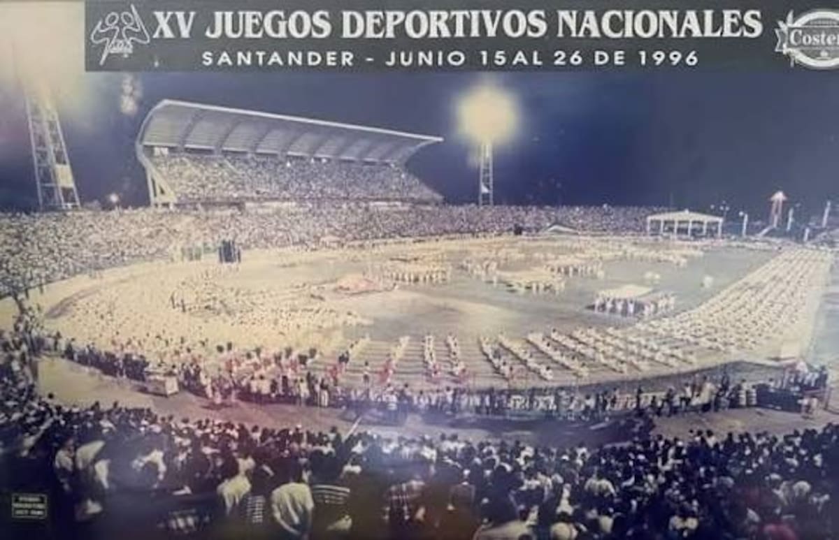 Inauguración de los XV Juegos Nacionales Deportivos de 1996. (Archivo/ VANGUARDIA)