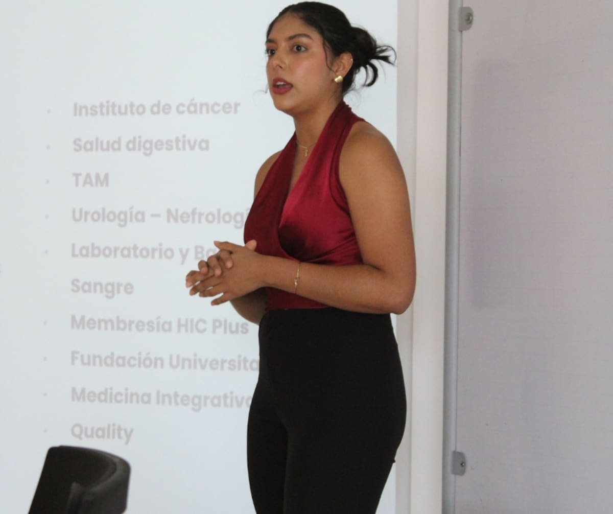Rosa Picón, futura comunicadora social y periodista de la UDES.