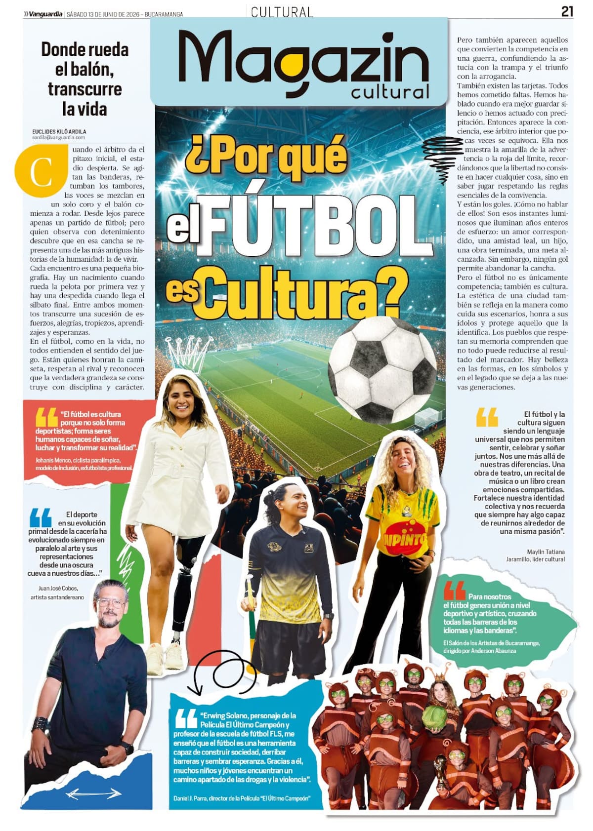 Goles y cultura.