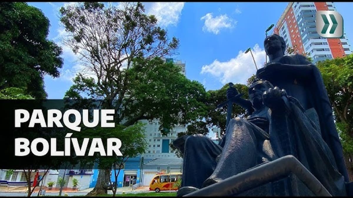 El ayer del Parque Bolívar. (Archivo/VANGUARDIA)