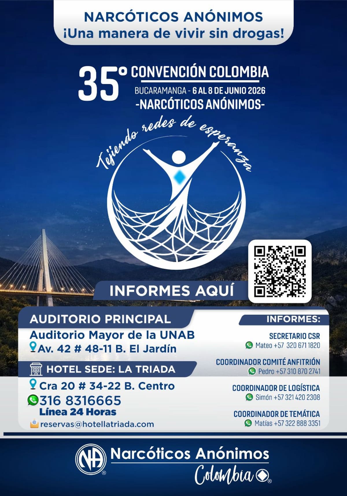 Afiche promocional del certamen.