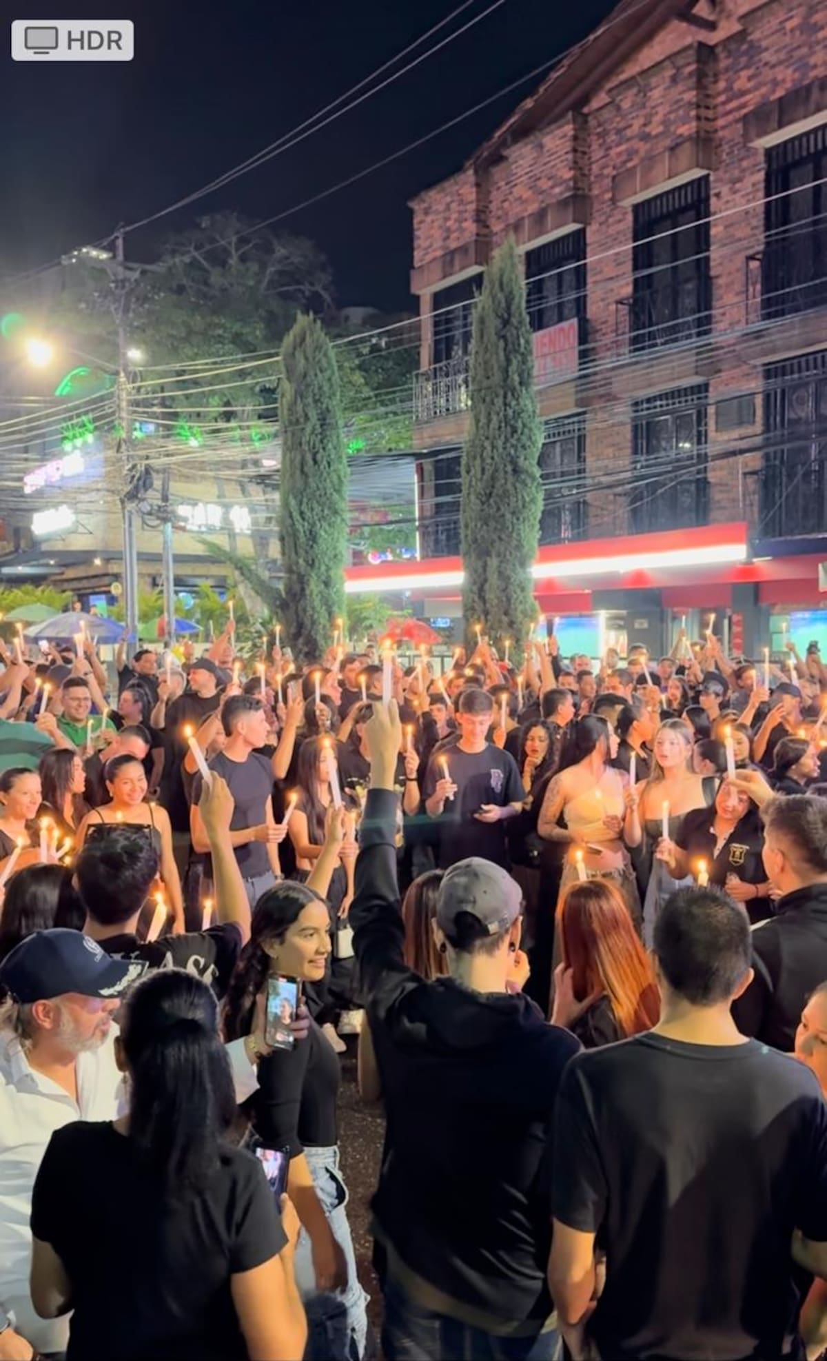 ¡Así fue la velatón en Cabecera! (Foto suministrada / VANGUARDIA)