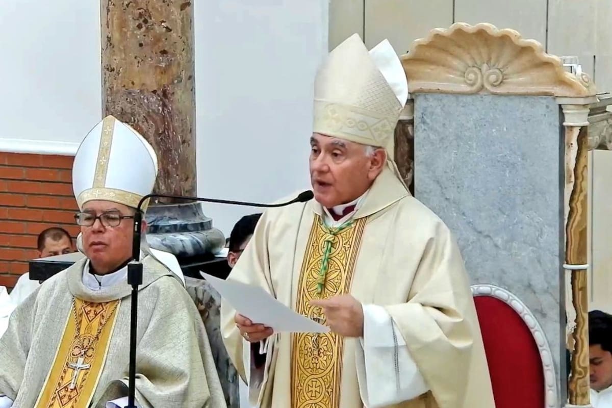 Él es el nuevo Arzobispo de Bucaramanga, monseñor Luis Augusto Campos Flórez.