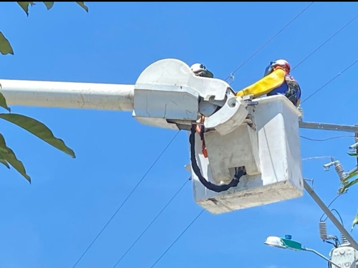 Así serán los cortes del servicio de luz del próximo martes.