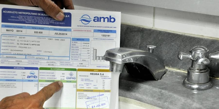 Acueducto Metropolitano de Bucaramanga anunció un aumento gradual de la tarifa del agua hasta el 25 %: así se aplicará