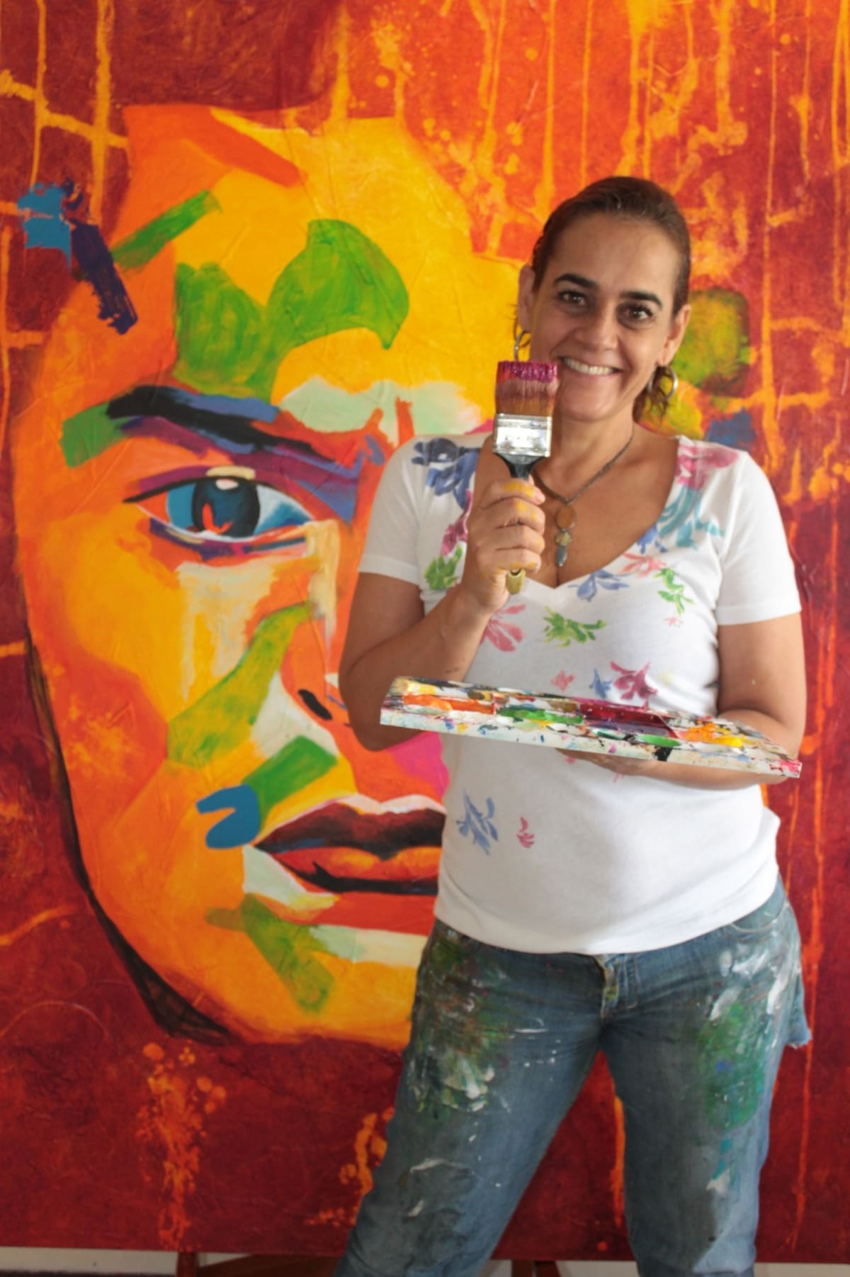 María del Pilar Gómez, artista.