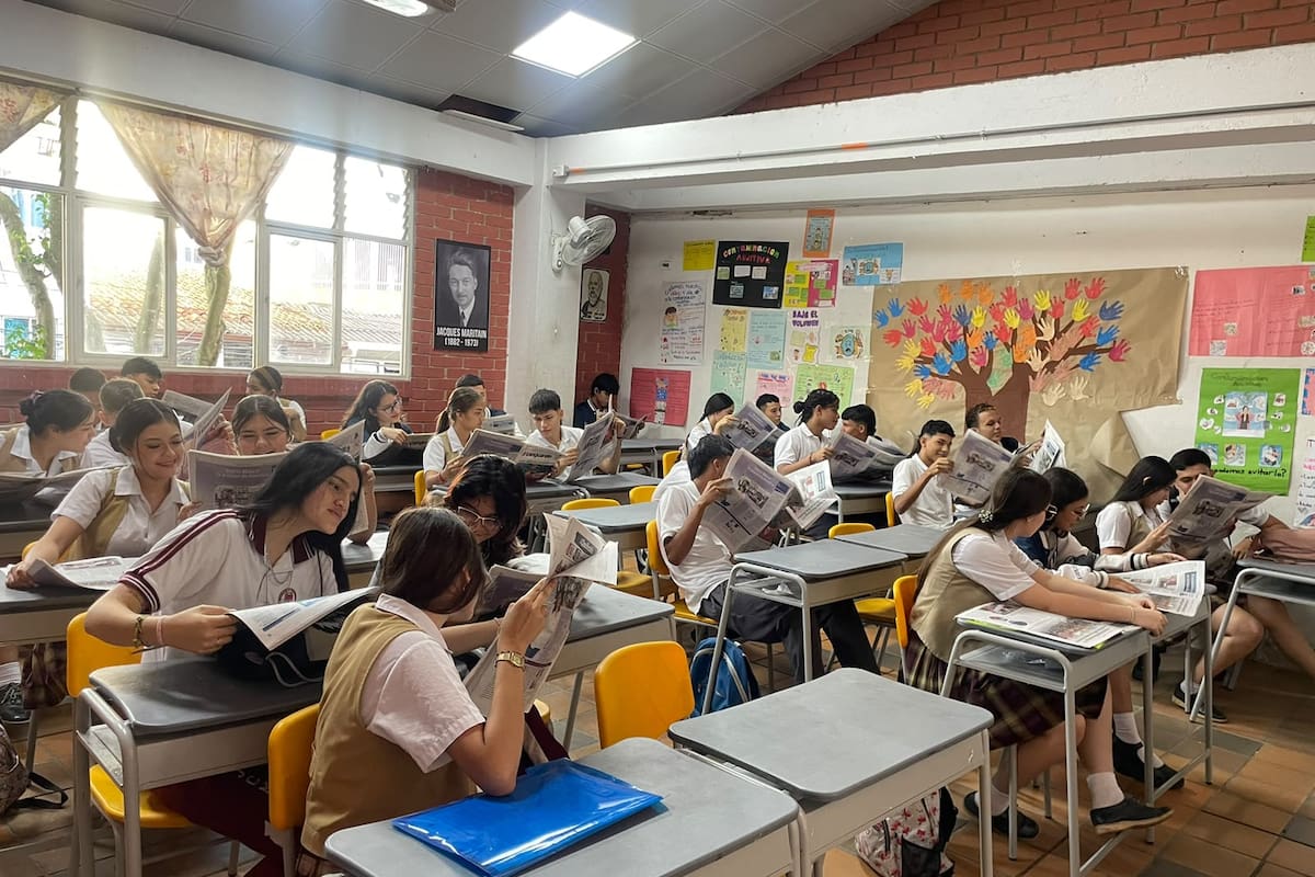 Los estudiantes de la Institución Educativa José Celestino Mutis, de Bucaramanga, lideraron el Congreso de Filosofía. Sus ponencias fueron elaboradas y planteadas en clase, a través de la lectura crítica.