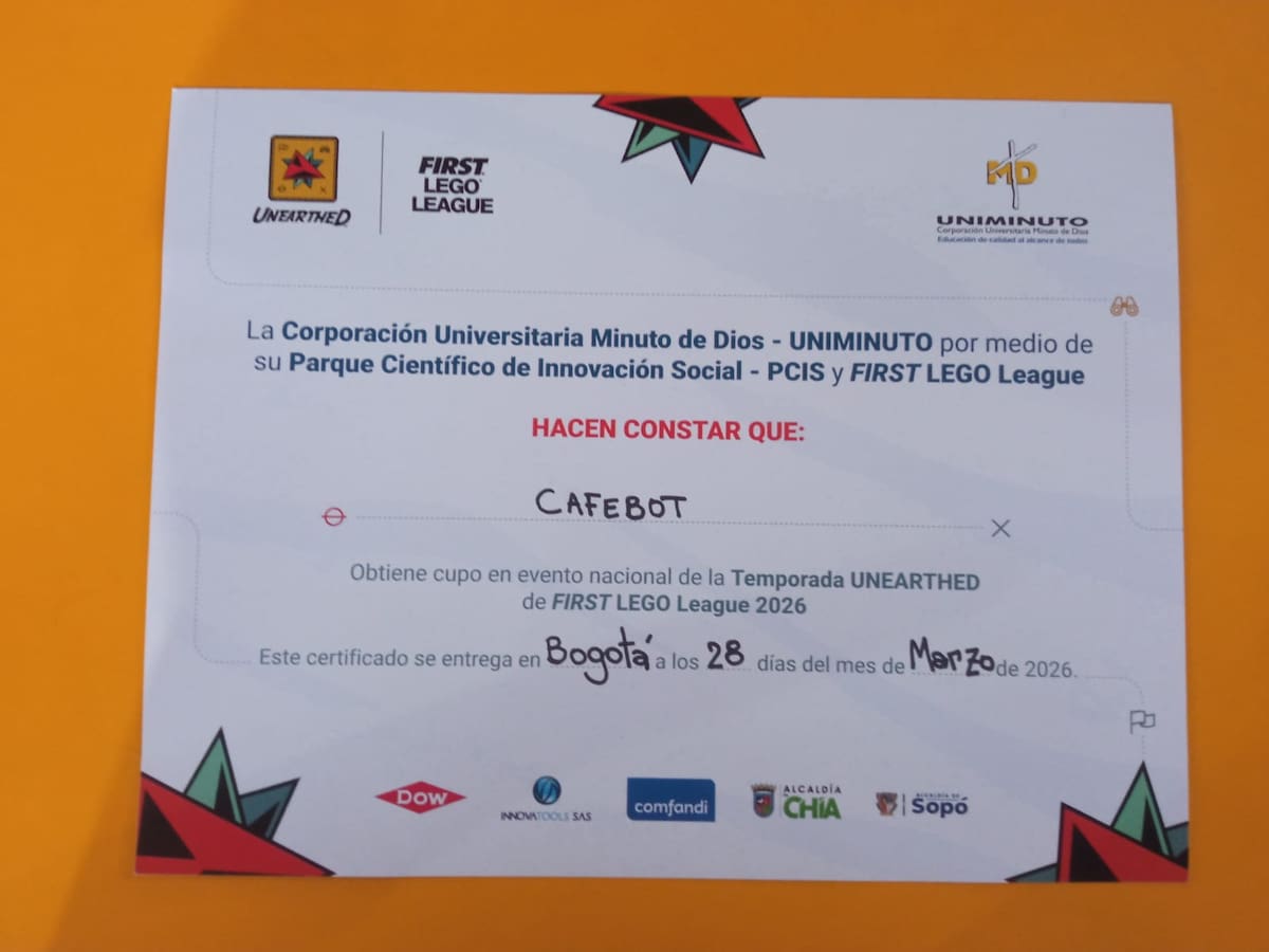 Este diploma certifica el triunfo de los estudiantes del Colegio Café Madrid.