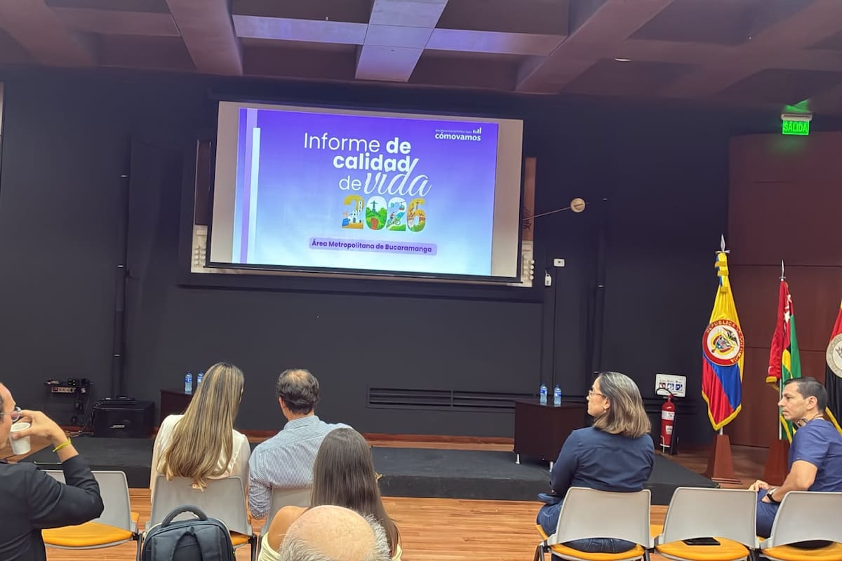 En el auditorio de la Facultad de Ingenierías de la UNAB se presenta el Informe de Calidad de Vida del Área Metropolitana.