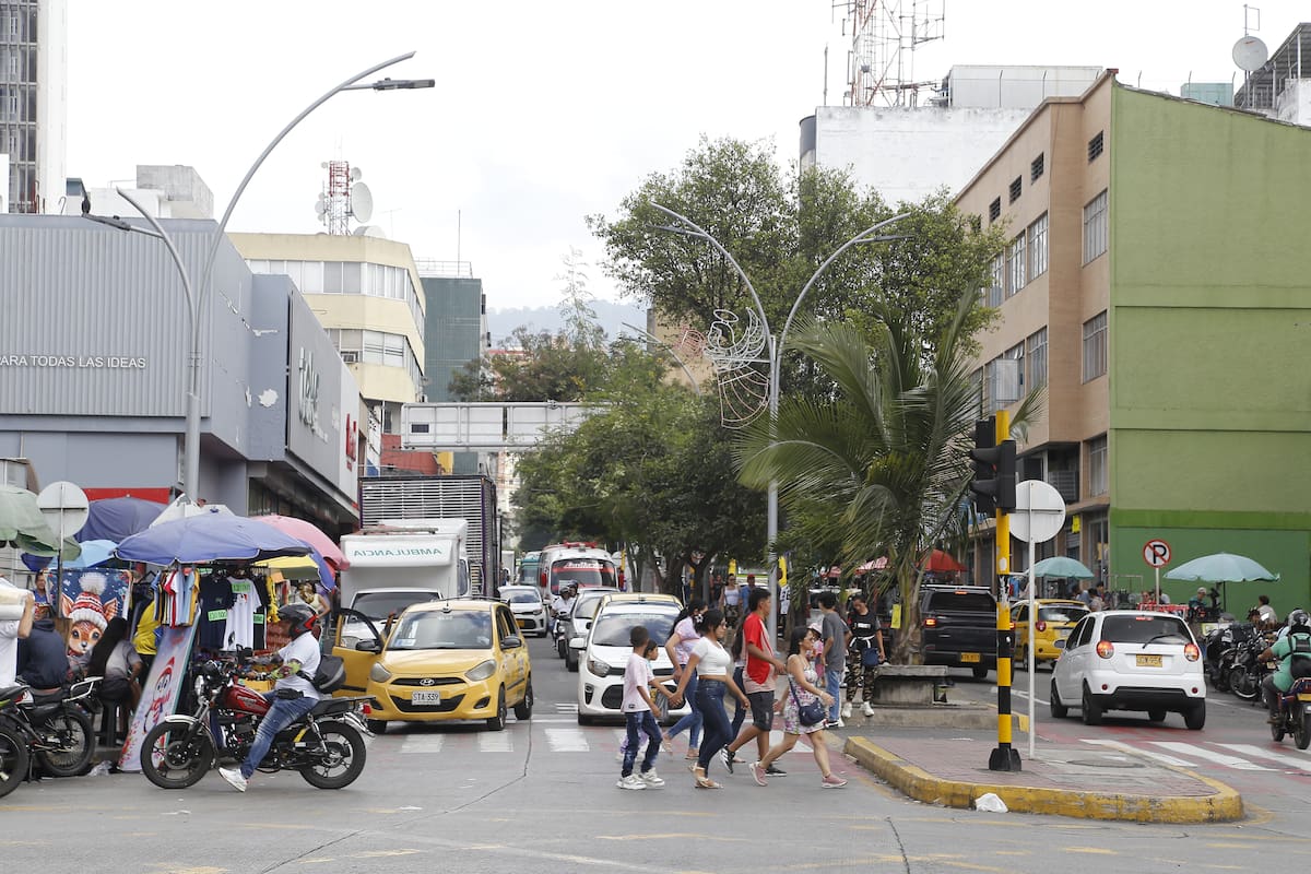 Foto actual de la Calle 36 con Carrera 15. (Foto: Jaime Moreno / VANGUARDIA)