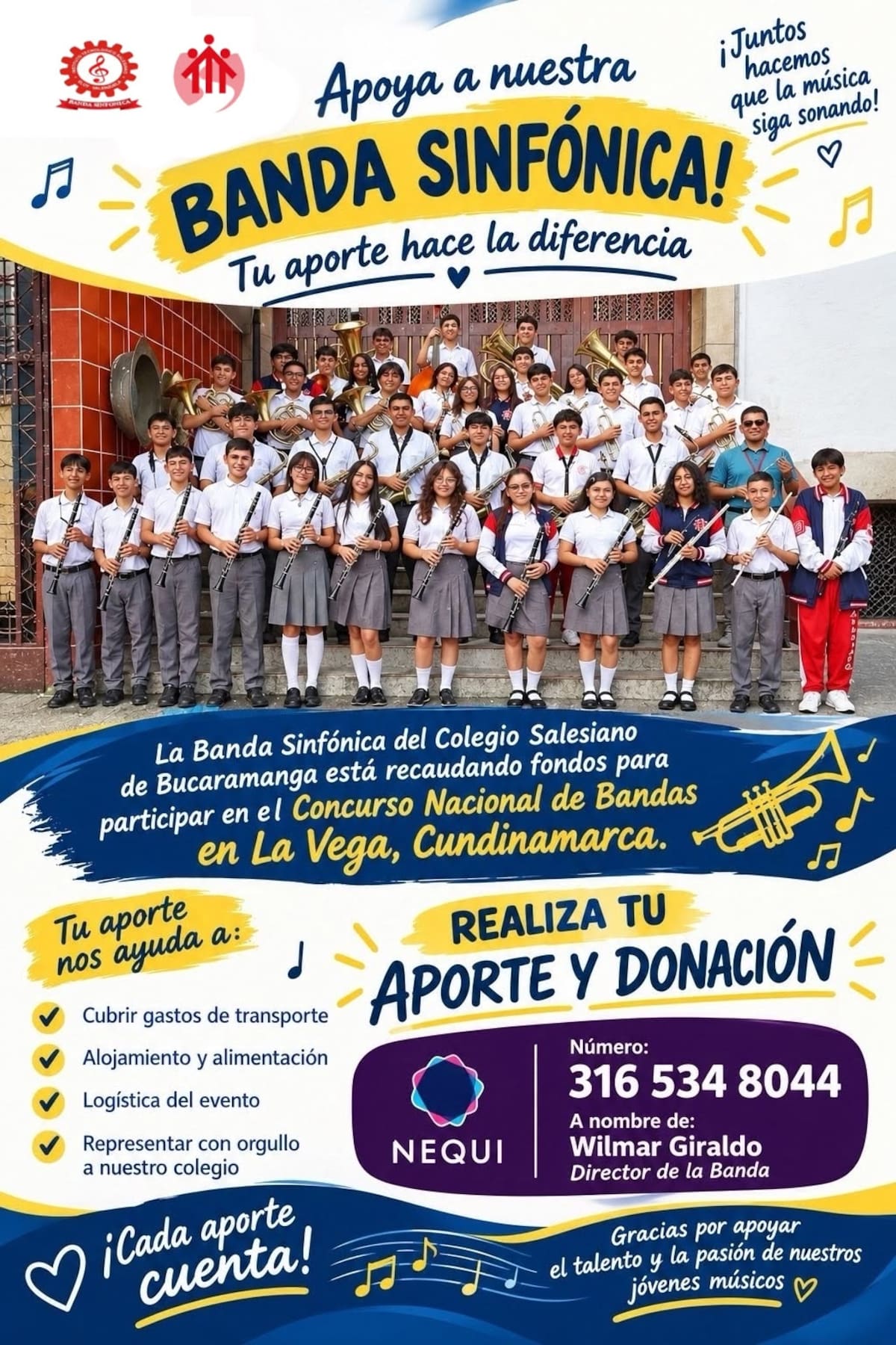 Bucaramanga quiere hacerse escuchar en el Concurso Nacional de Bandas de La Vega.