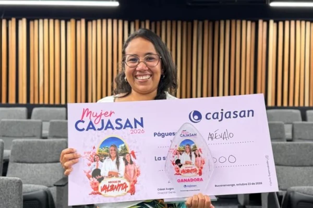 Katherine Arévalo, Mujer Cajasan.